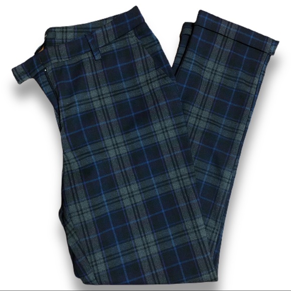 Forever 21 | Women's Plaid Ankle Pants - Picture 1 of 9